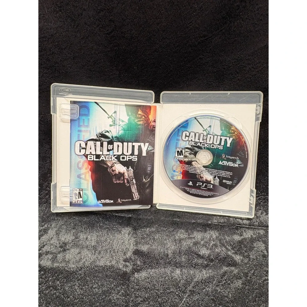 Call of Duty Black Ops PS3‎ Sony PlayStation 3 Activision Video Game CIB